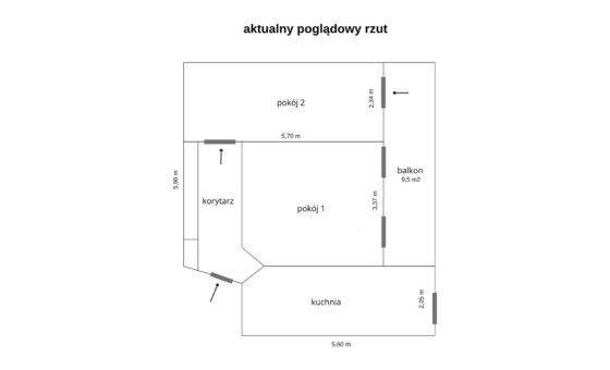 Mieszkanie do remontu w centrum Wrocławia