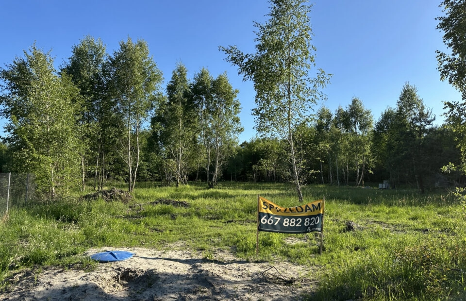 Działka dla ceniących spokój i bliskość natury