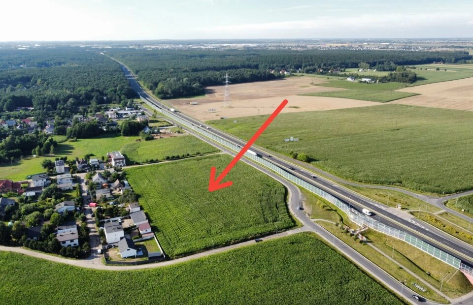 działka usługowa przy S11, Kórnik