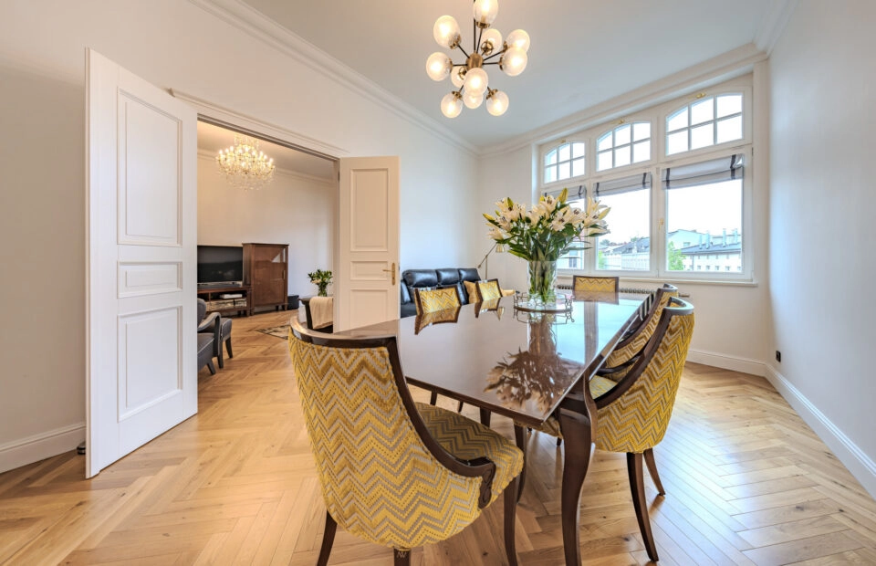Apartament w historycznej kamienicy |117 m²