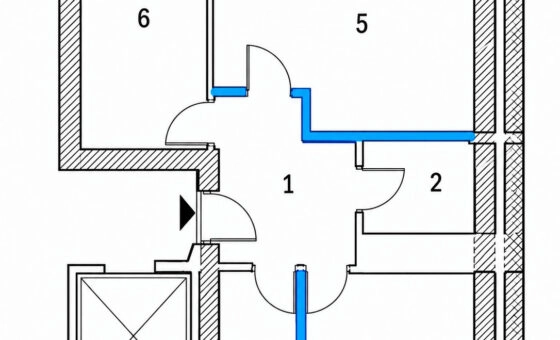 54,9 m2 3 duże pokoje + loggia super komunikacja