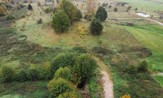 Warkały k. Olsztyna - działka 2600 m² - WZ 3 domy