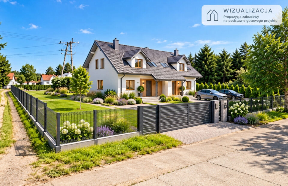 Działka 2243 m² w Stegnie– z pozwoleniem na budowę