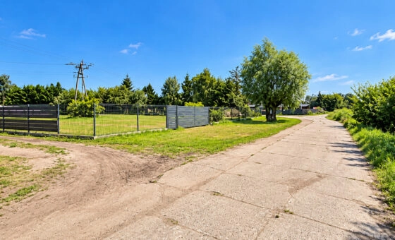 Działka 2243 m² w Stegnie– z pozwoleniem na budowę