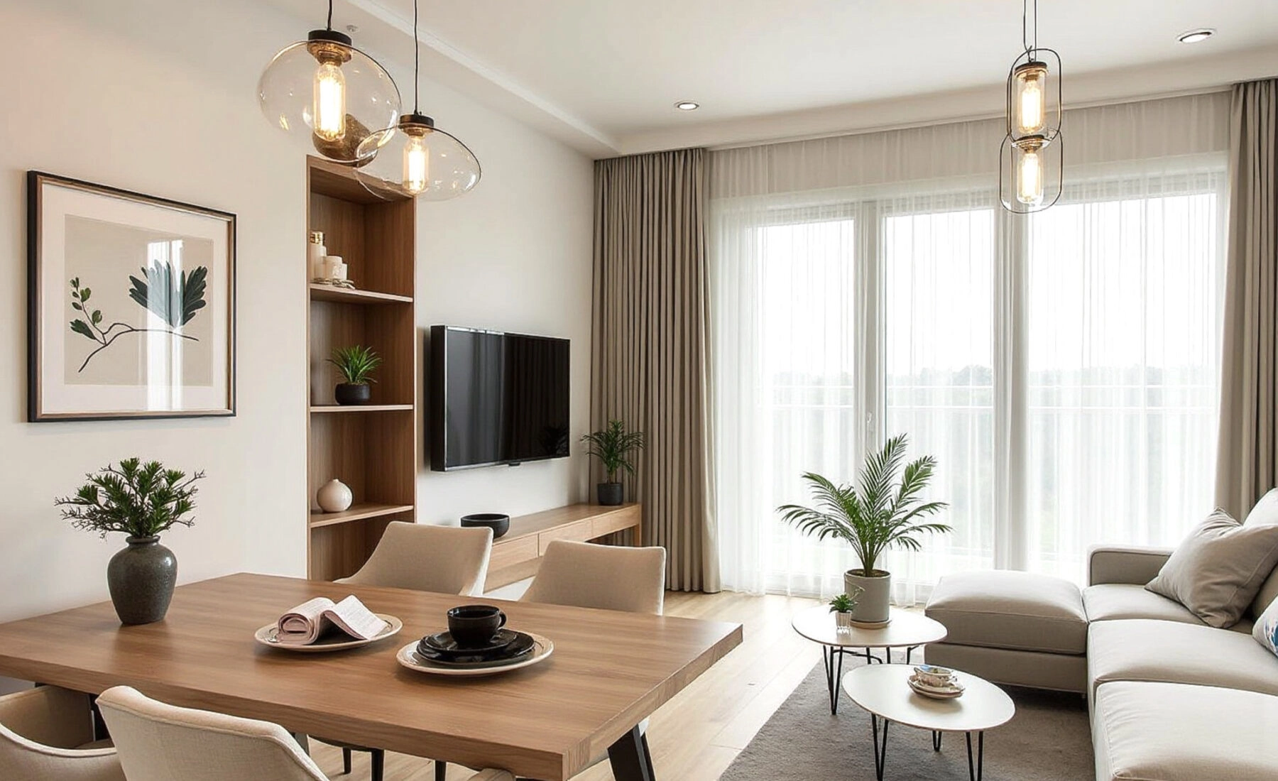 Nowe 3-pokojowe mieszkanie z balkonem BEZ PROWIZJI