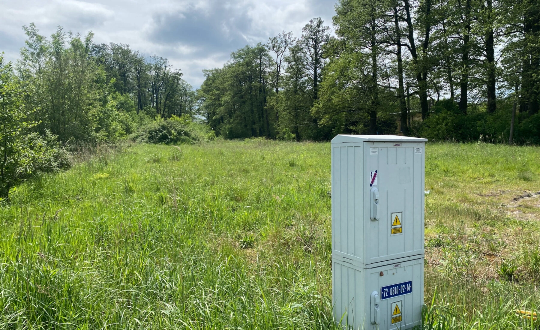 Łódź ul. Rafowa, Stawy Stefańskiego działka 4255 m