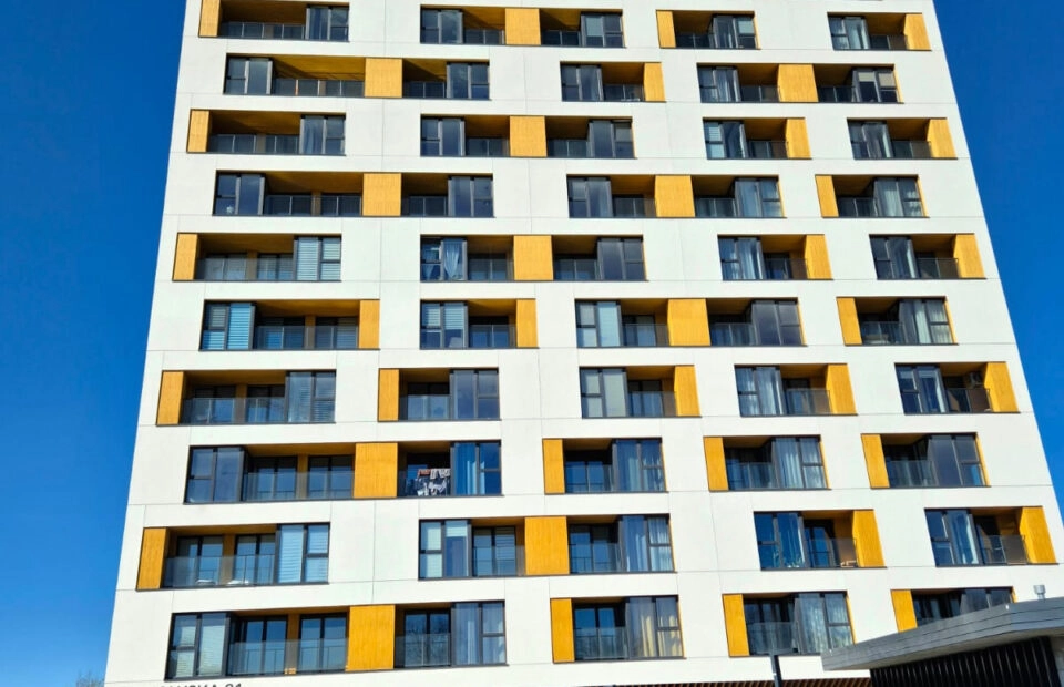 Nowe 3 pokojowe mieszkanie na 12 piętrze