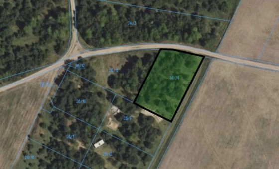 Działka rekreacyjna 1.500 m blisko jeziora