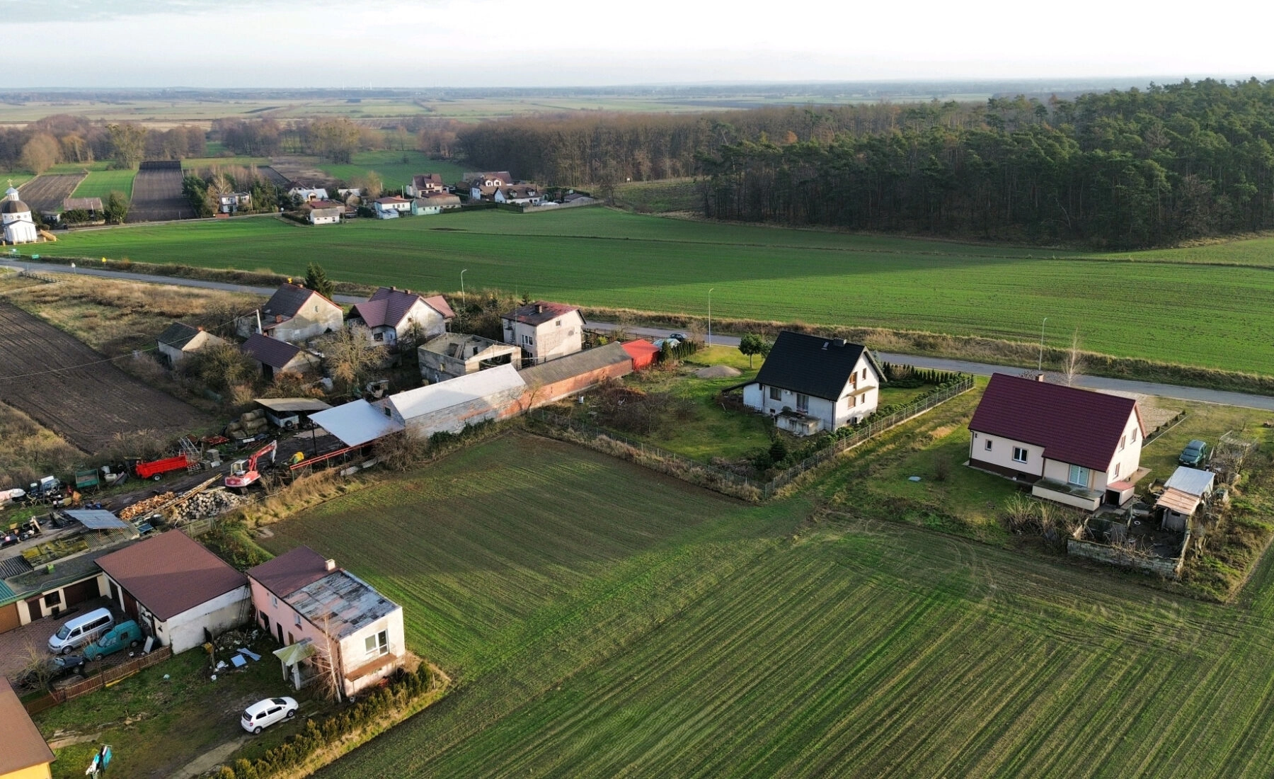 Na sprzedaż działka budowlana w Grąblinie