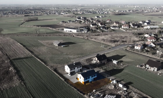 Dom z ogrodem w zabudowie bliźniaczej Gniezno