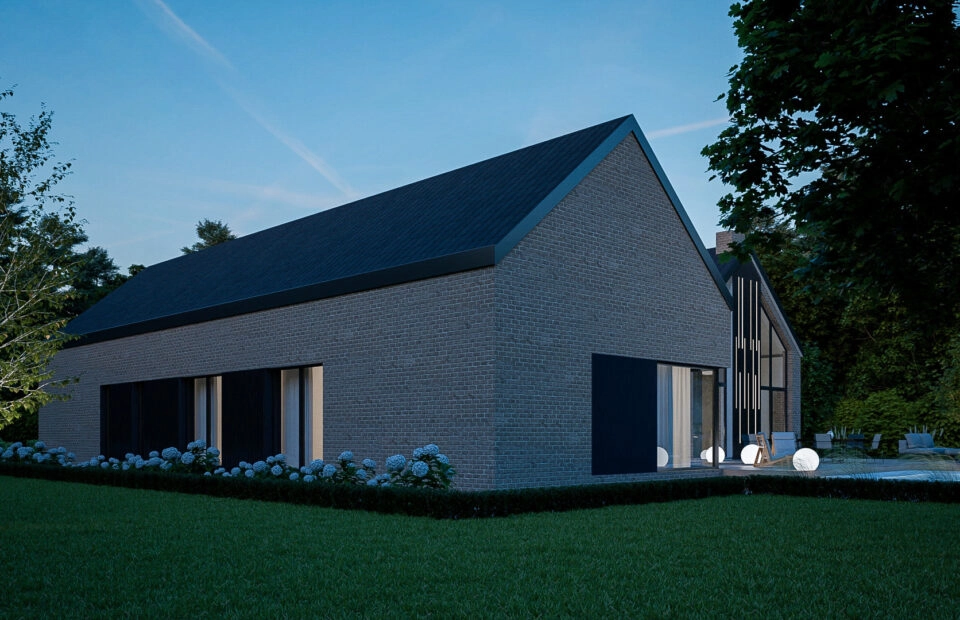 Działka budowlano-rolna z rozpoczętą budową