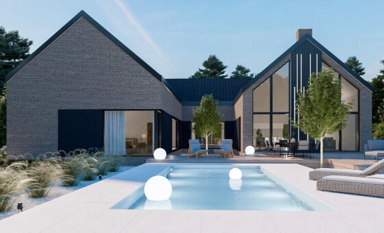 Działka budowlano-rolna z rozpoczętą budową