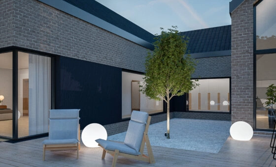 Działka budowlano-rolna z rozpoczętą budową