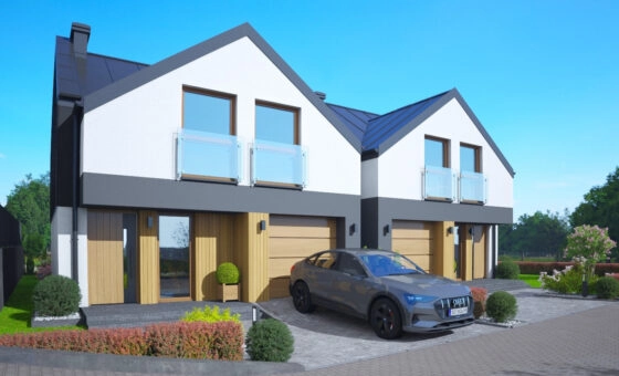 Domy w zacisznej okolicy