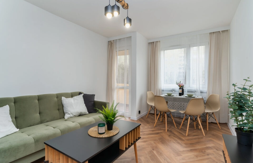 Trzypokojowe | Kraków | Wysoki Parter po remoncie