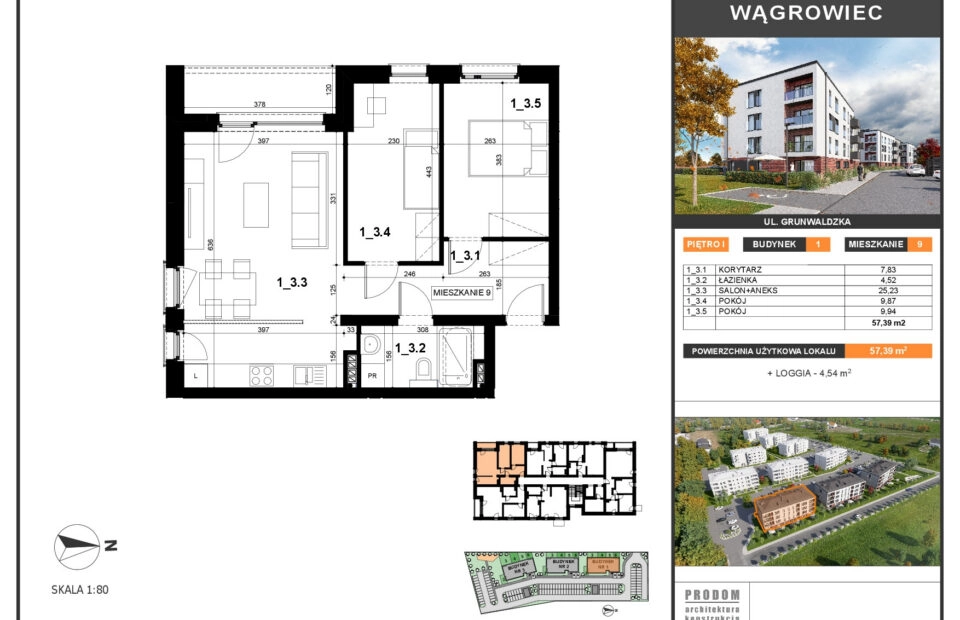2 wygodne pokoje, balkon, parking