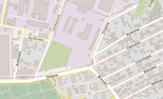 Łódź, Siewna - do wyn. ogrodzony teren 10.000 m2