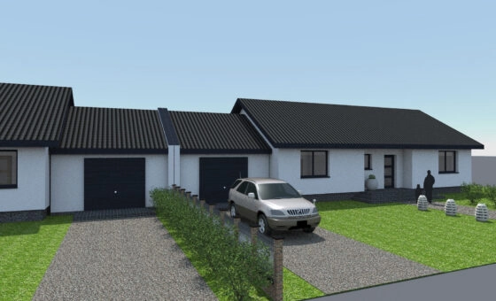 Dom jednorodzinny - Stan surowy zamknięty