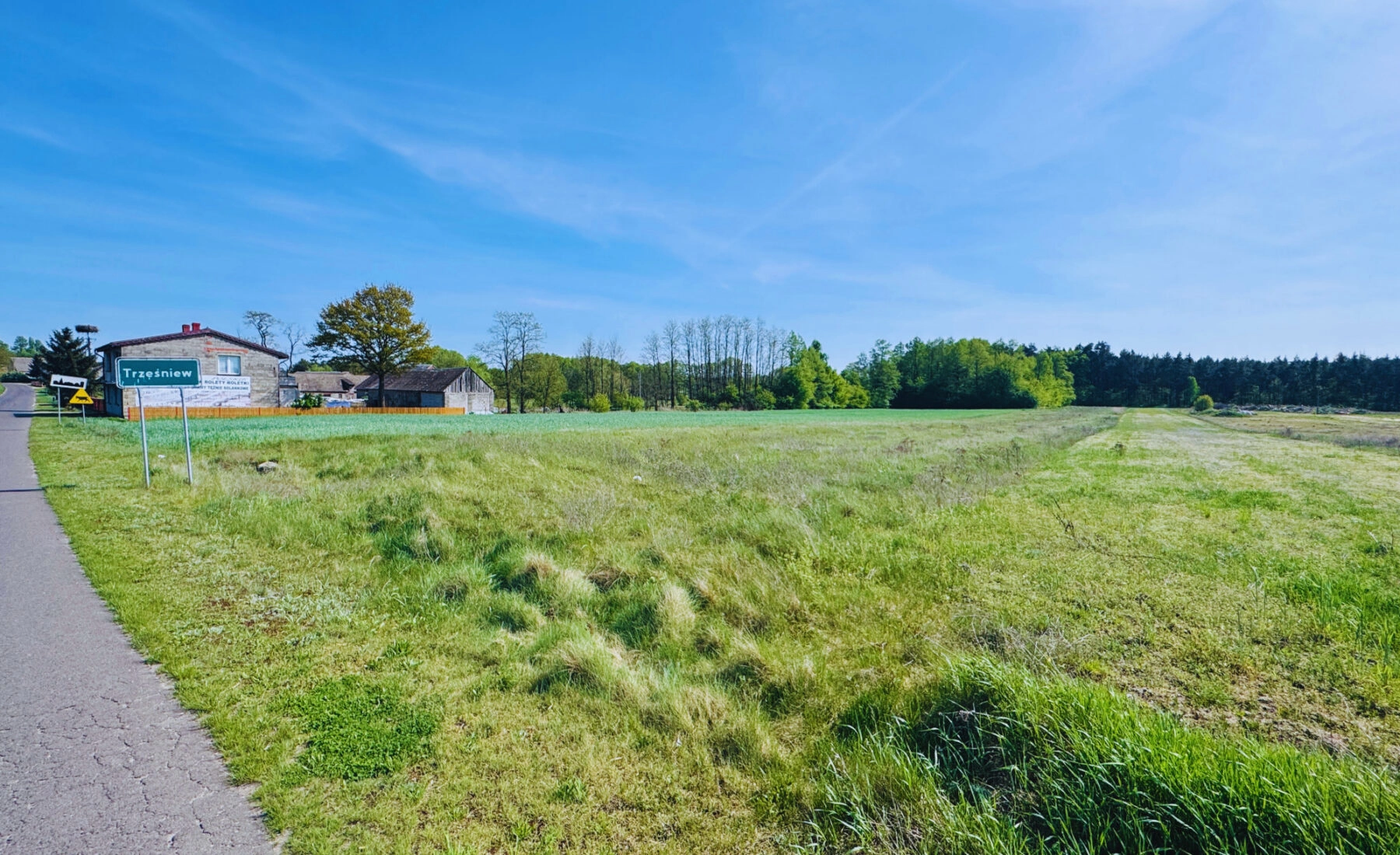 Na sprzedaż działka budowlana–Waki, gm. Kościelec