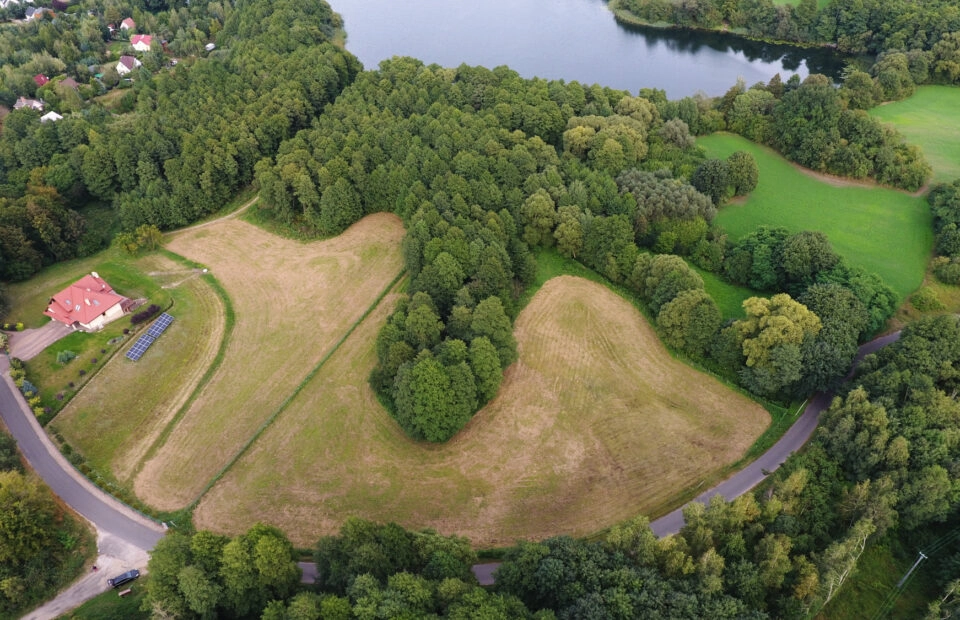 Działki– Pierwsza linia brzegowa - J. Ostrowickie