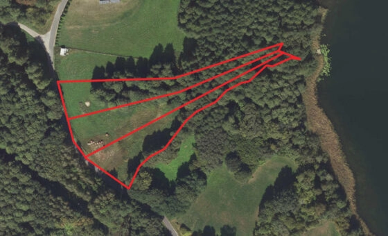 Działki– Pierwsza linia brzegowa - J. Ostrowickie