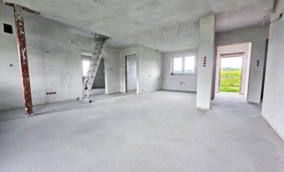 Dom w stanie deweloperskim 180m, działka 31a