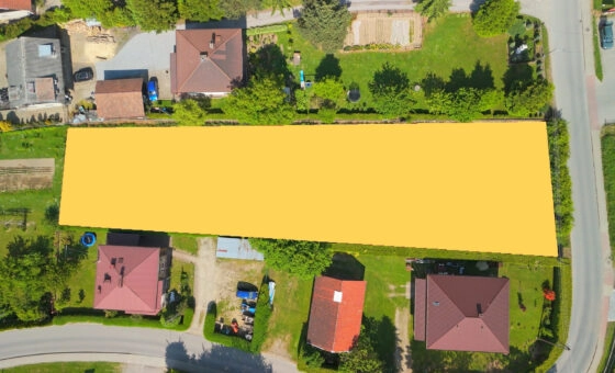 Działka budowlana w centrum Odrzykonia - 20 arów