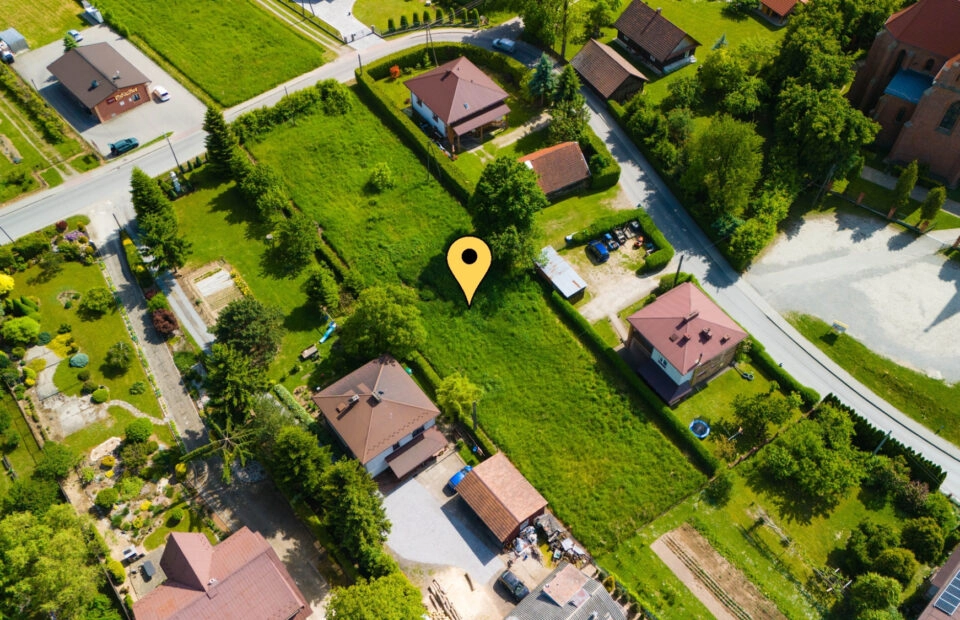 Działka budowlana w centrum Odrzykonia - 20 arów