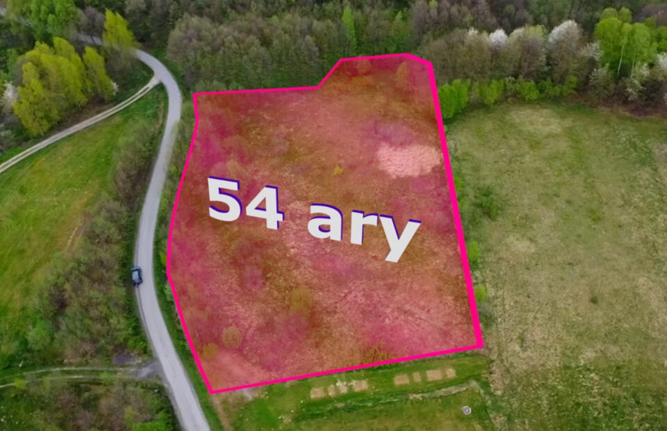 Działka budowlana w Hucie Gogołowskiej