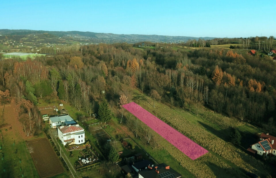 Rekreacyjna działka w Krośnie, Białobrzegi.