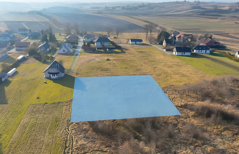 Atrakcyjna działka budowlana w Łężanach.