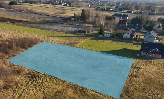 Atrakcyjna działka budowlana w Łężanach.