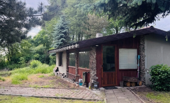 Działka rolno-budowlana 32 ary z domkiem i sadem