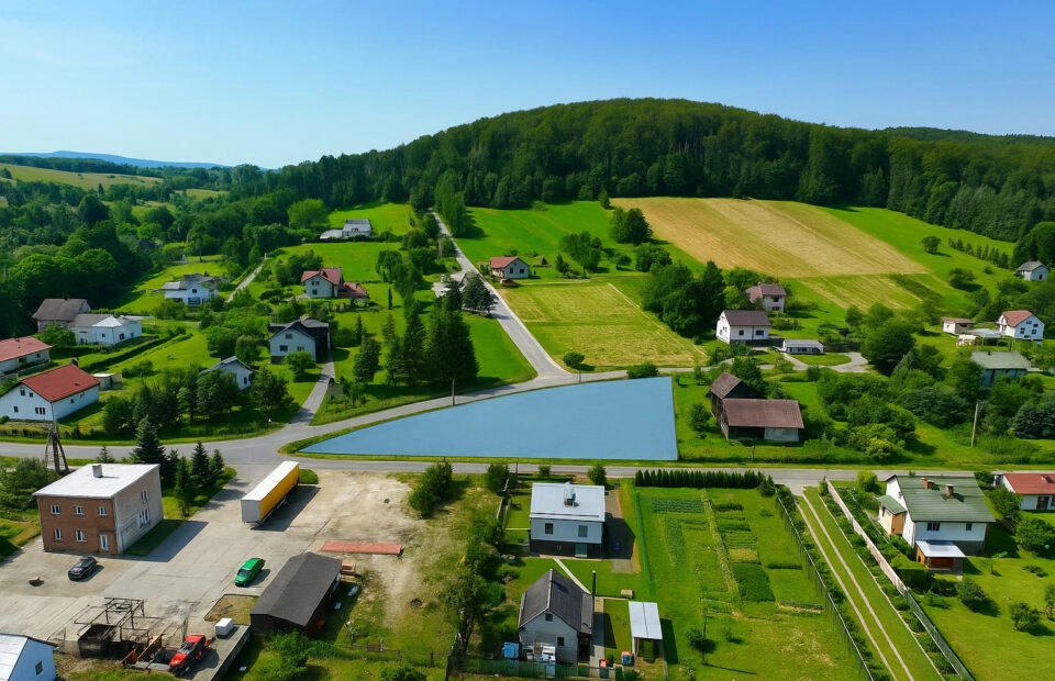 Atrakcyjna działka w Besku.