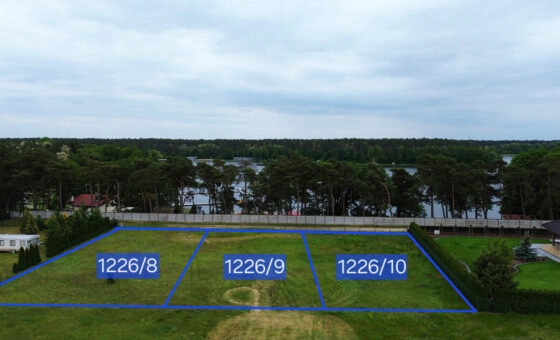 Na sprzedaż | działki budowlane 3 x 8 ar | ul. Kra