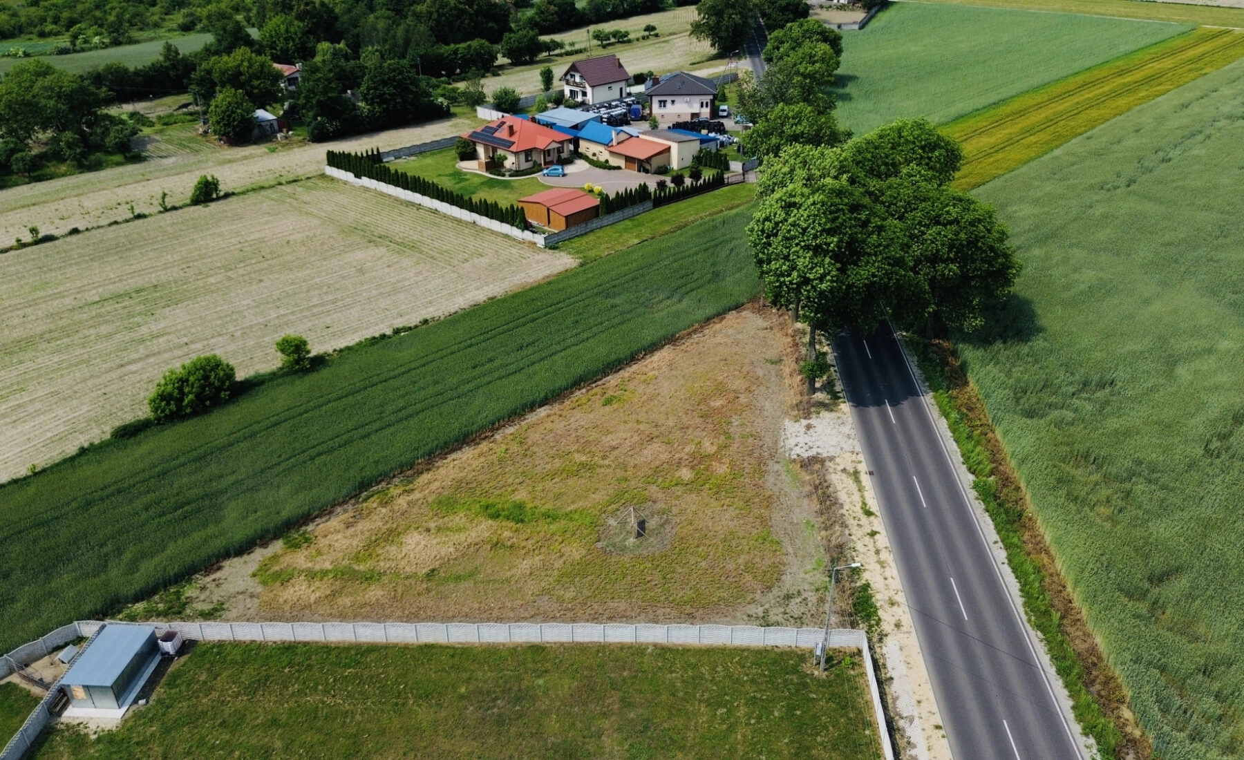 Działka budowlana z MPZP-Leśnica woj.Wielkopolskie