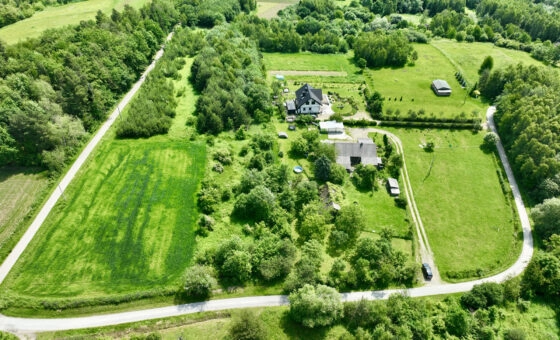 Widokowa działka w Ujeździe