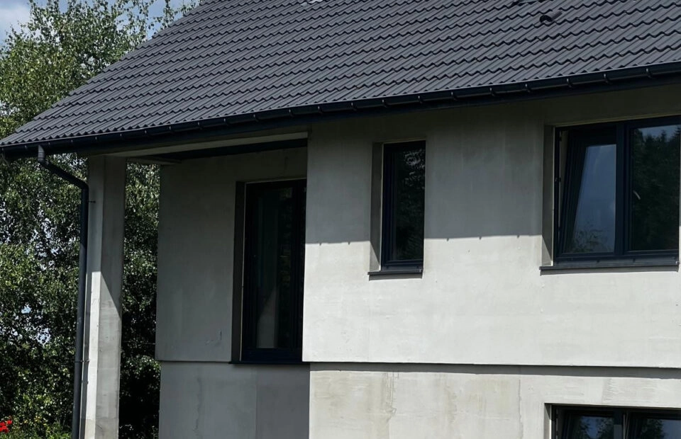 Brzeźnica -dom bliźniaczy 170 m² w leśnym zaciszu