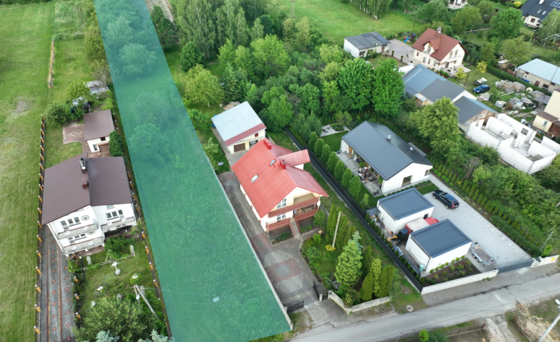 Działka budowlana w Rudnej Małej