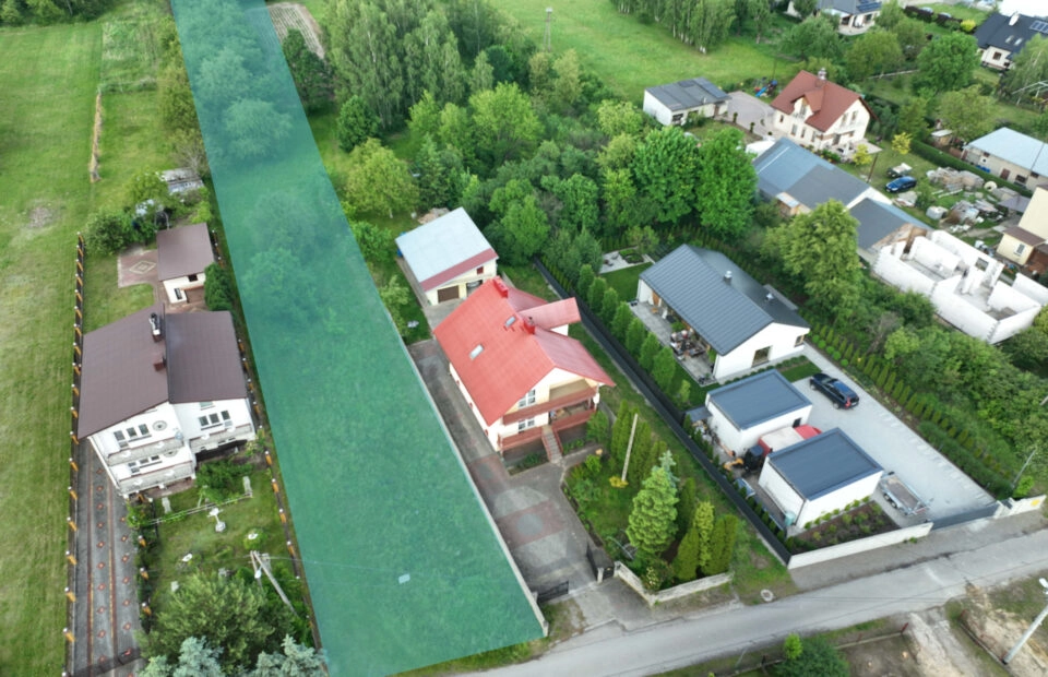 Działka budowlana w Rudnej Małej