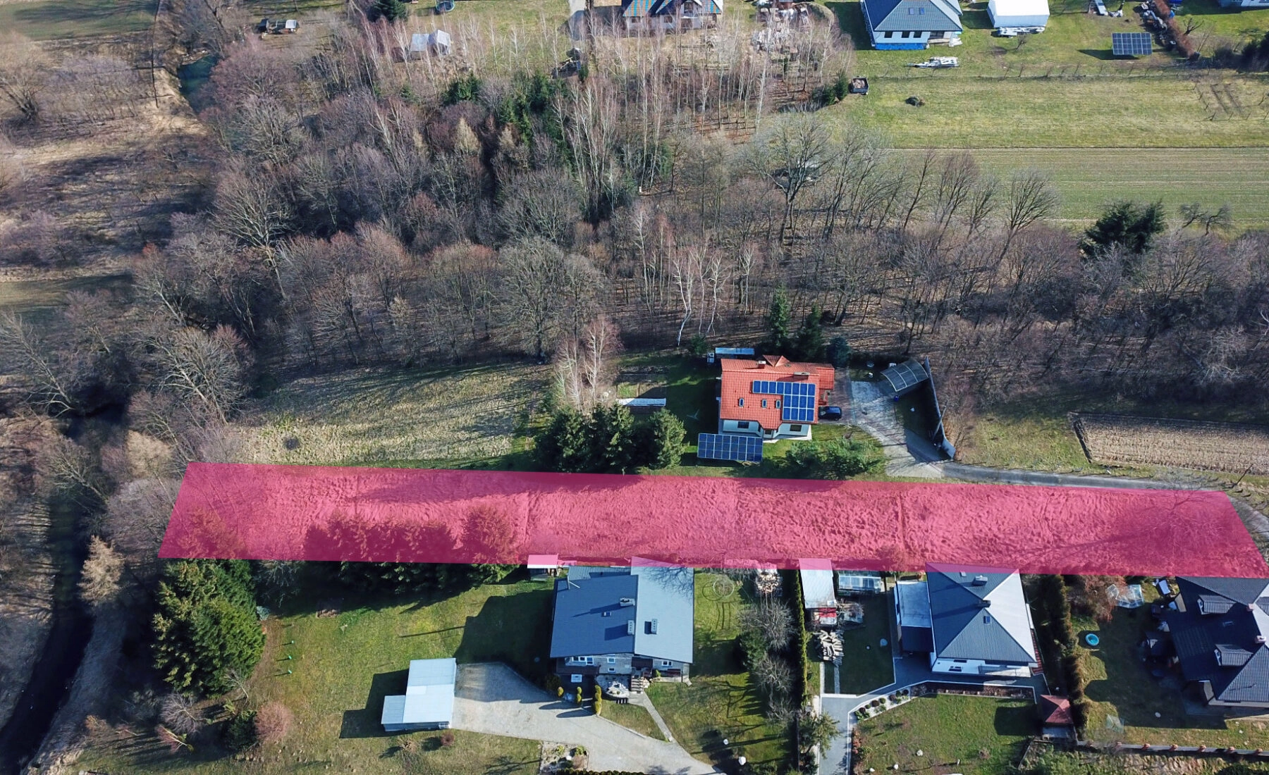 Działka z projektem budowlanym - Krosno, Suchodół.