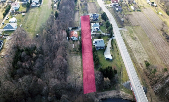 Działka z projektem budowlanym - Krosno, Suchodół.