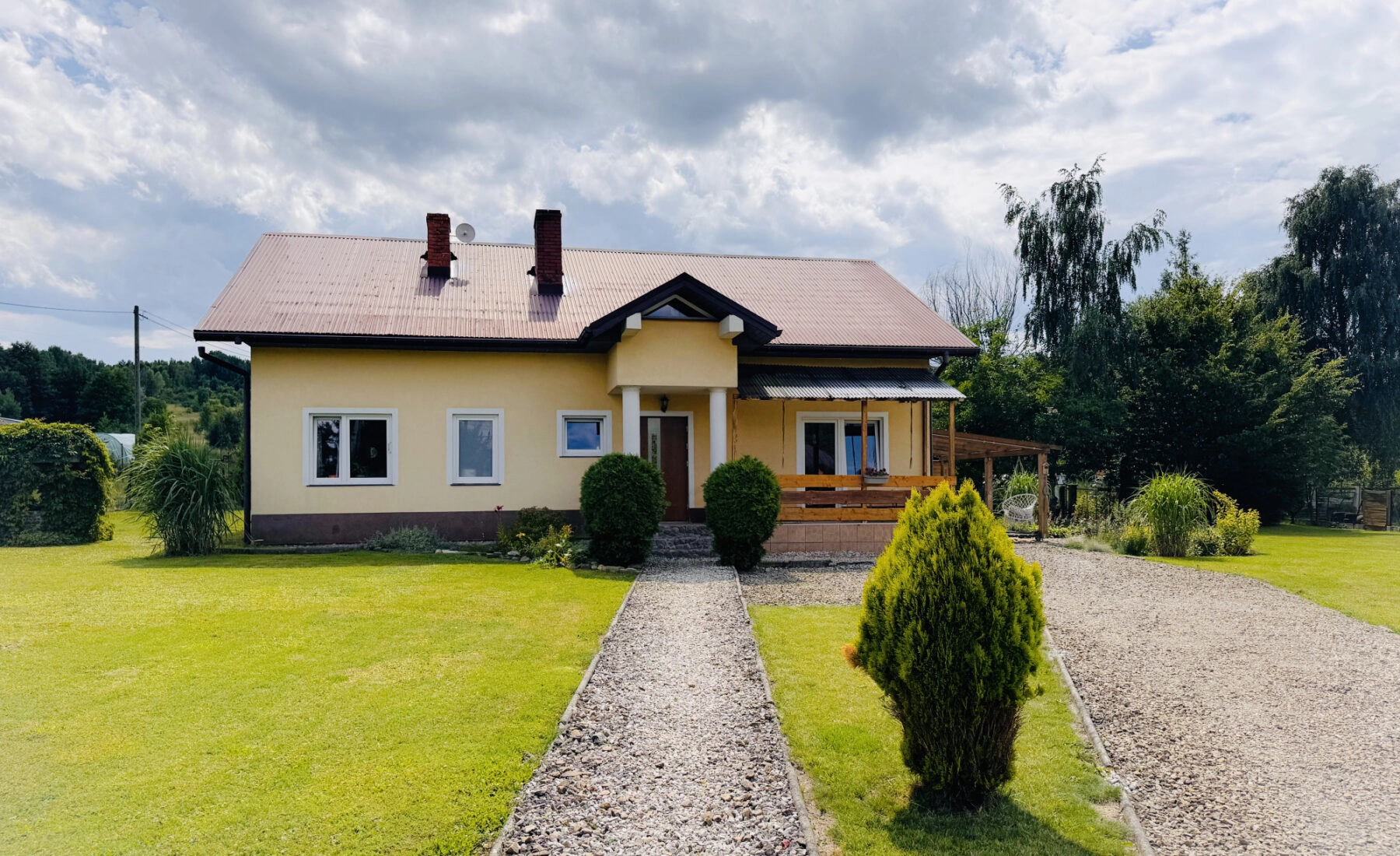 Dom gotowy do zamieszkania, Żeglce, gm. Chorkówka