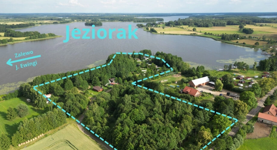 Własny półwysep na Jezioraku? Brzmi jak plan!