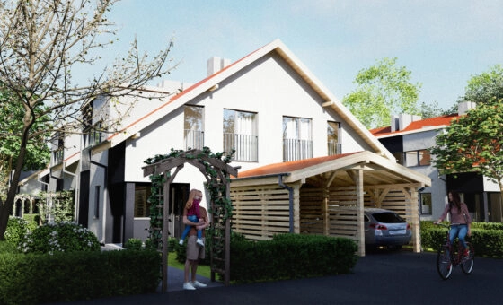 Na sprzedaż – mieszkanie dwupoziomowe z ogródkiem