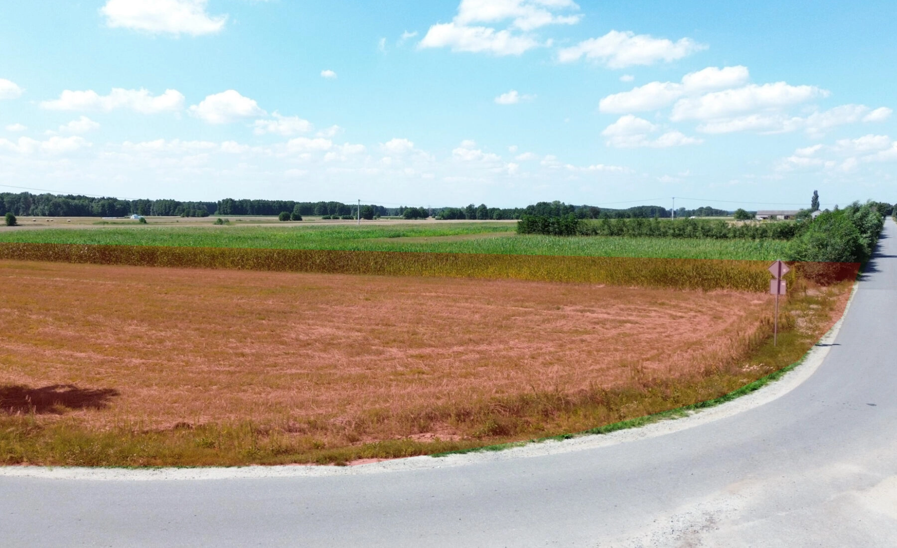 Działka budowlana – Łomów, gm. Zagórów