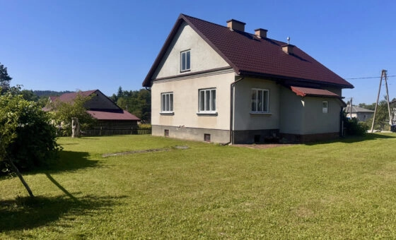 Dom jednorodzinny w Malinówce, powiat brzozowski