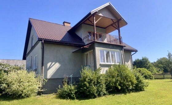 Dom jednorodzinny w Malinówce, powiat brzozowski