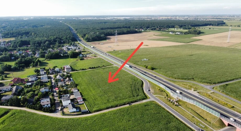 działka usługowa przy S11, Kórnik