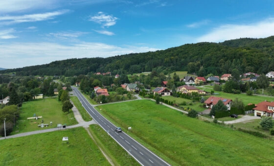 Działka rolno-budowlana 1198 m² – Bykowce